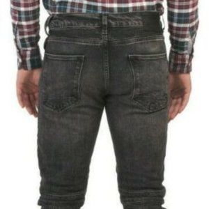 Men's The Blinder Biker Moto Los Angeles Skinny Jeans Slim  M406DRF Hudson
